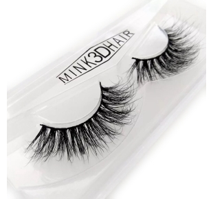 False fur eyelashes "Mink 3D Hair"