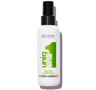 REVLON Uniq One regeneruojamoji priemonė plaukams All in One Green Tea Treatment 150 ml