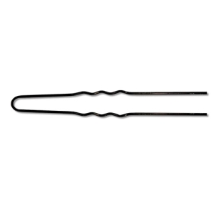 Hair pins, black 45 mm 20 pcs.