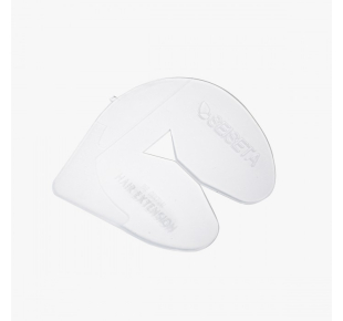 Protective disc for hair extensions