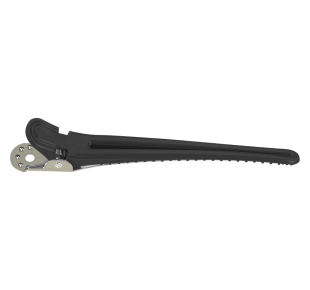 Sibel plaukų segtukai kirpėjoms 10 cm Basics Black 12 vnt.