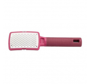 SIBEL metal foot scrubber pink