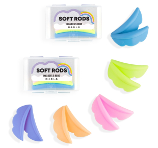 Silikoniniai padeliai blakstienų laminavimui SOFT ROD 10 vnt.