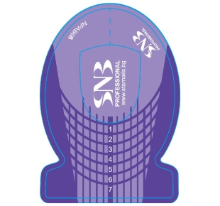 SNB Nagų formelės Ultraviolet 500 vnt.
