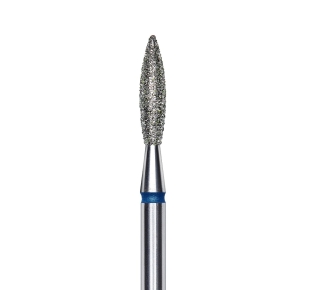 STALEKS deimantinis frezos antgalis liepsnelė, mėlynas EXPERT 2.3/10 mm