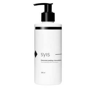 SYIS enziminis veido šveitiklis su korundu Fruit Peeling 250 ml