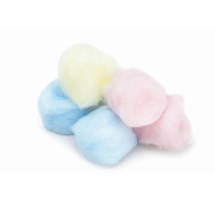 Cotton ball PREMIUM (colored) 100 pcs.