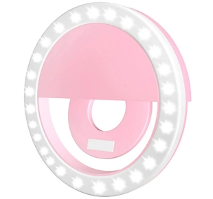 Žiedinė LED lempa telefonui Selfie Ring Light